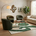 Tapis Vert abstrait
