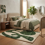 Tapis Vert abstrait