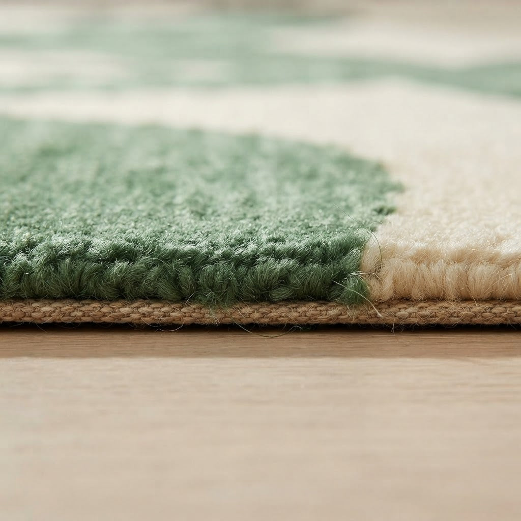 Tapis Vert abstrait