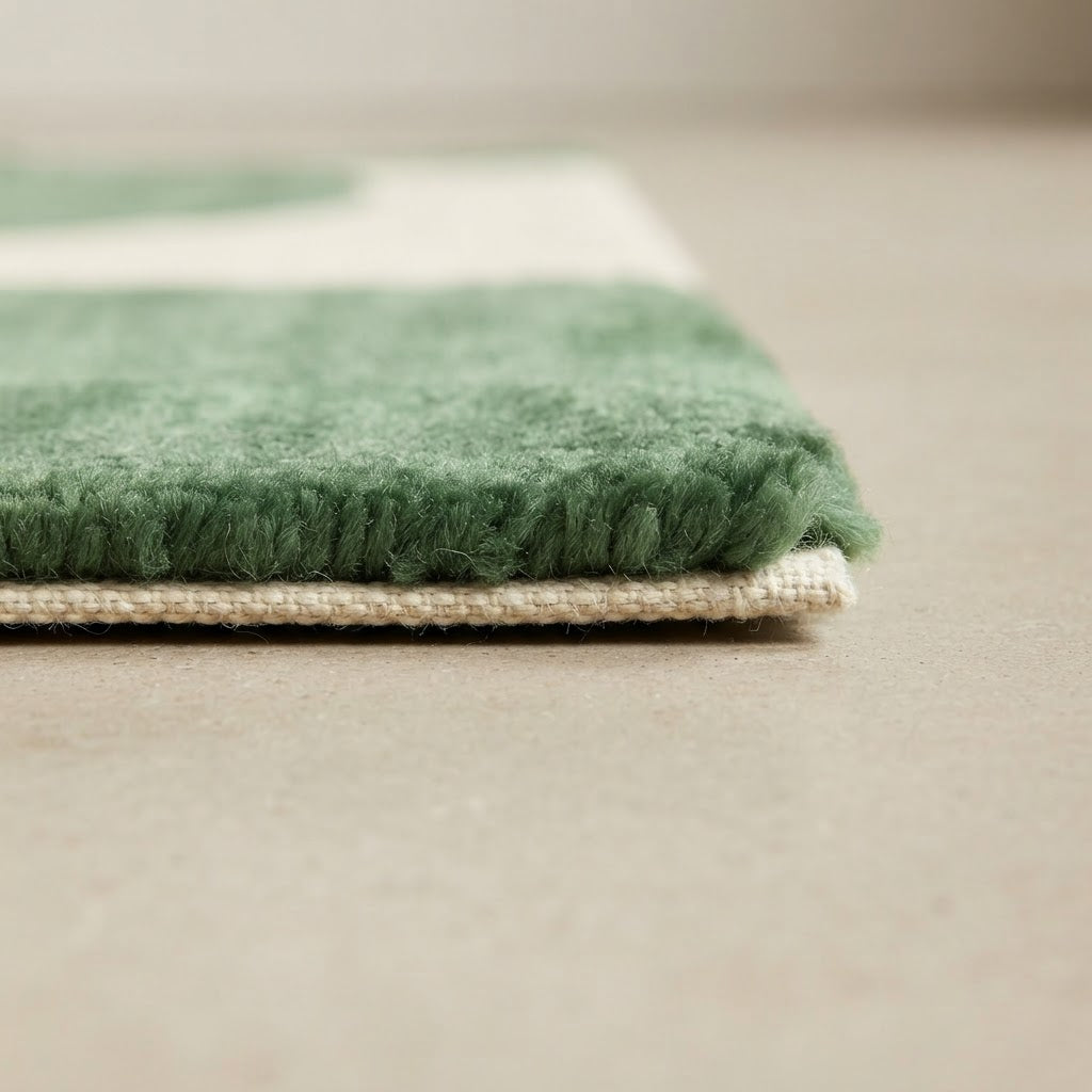Tapis Vert abstrait