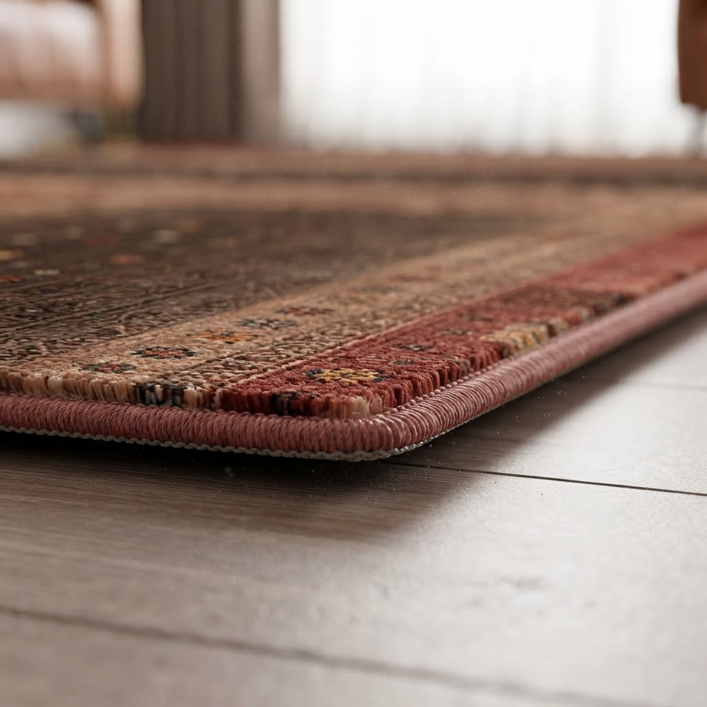 Tapis Bohème Rayé Rétro