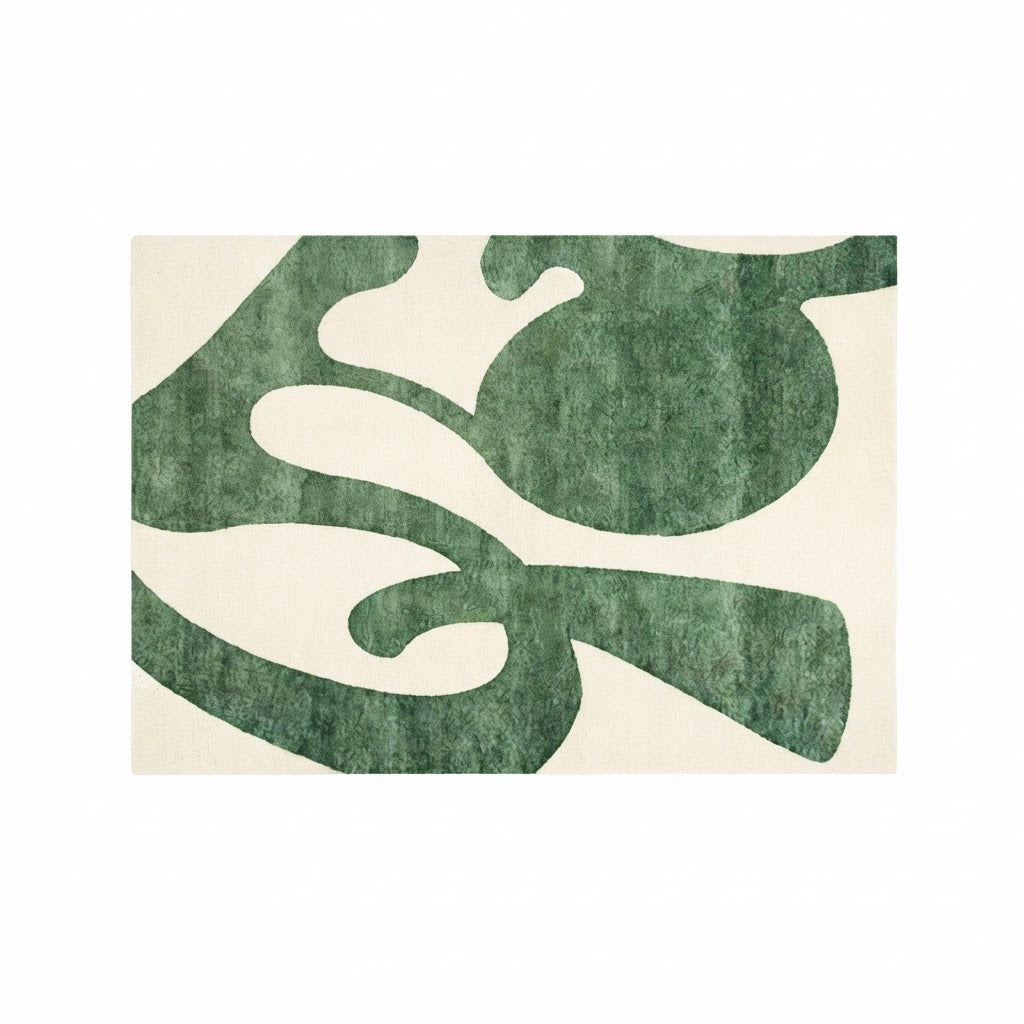 Tapis Vert abstrait