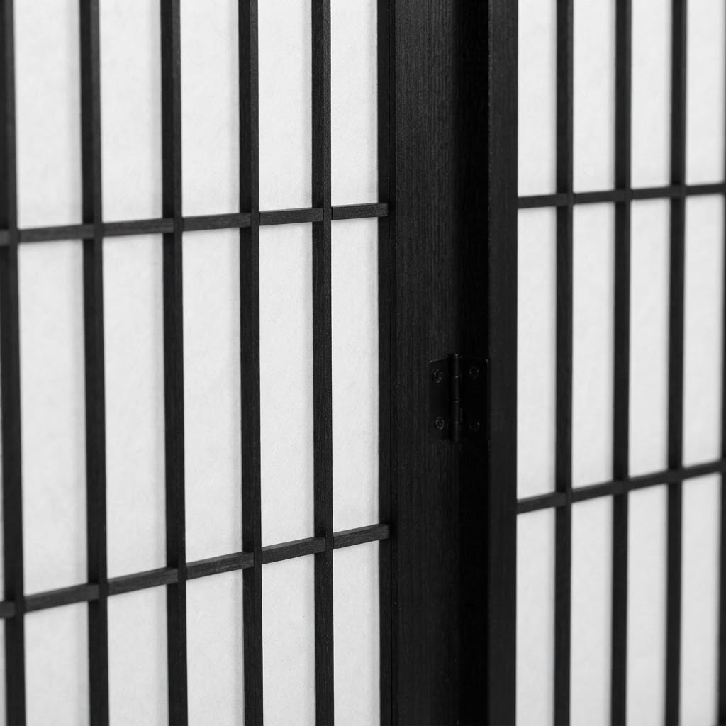 Paravent japonais en bois