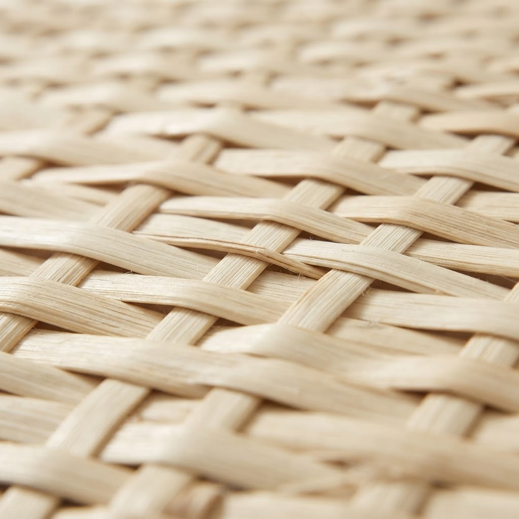 Paravent pliable 3 panneaux en tissu tressé